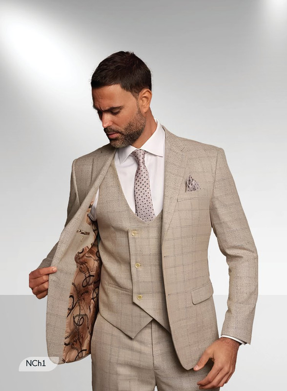 [NCh1] Chaleco Clásico de Novio