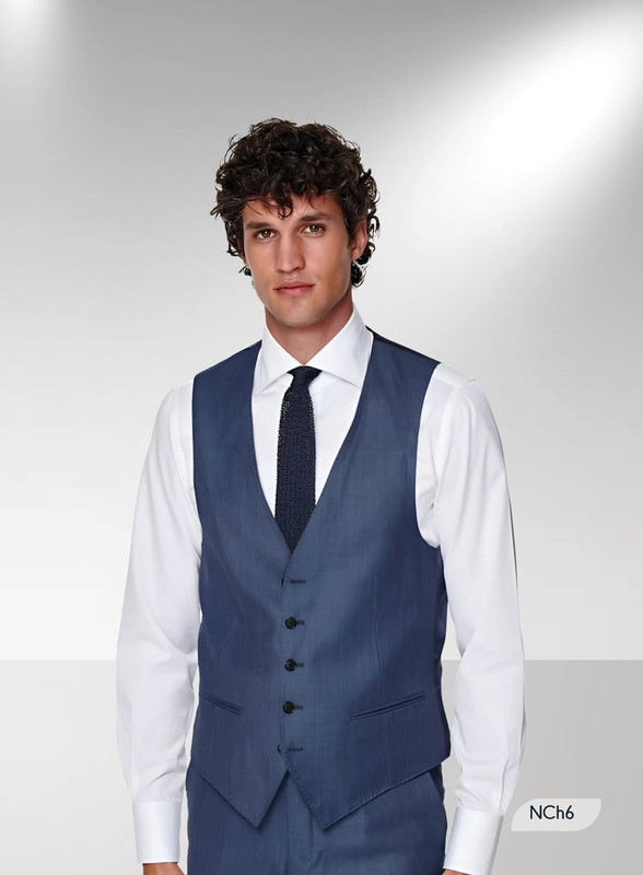 [NCh6] Chaleco de Novio con Solapa