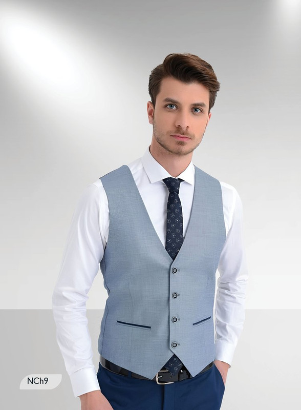 [NCh9] Chaleco de Novio Tradicional