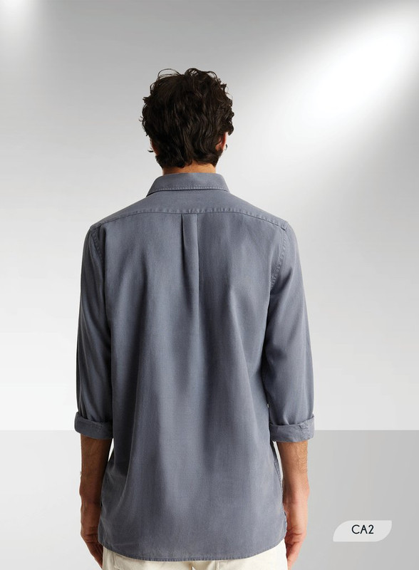 Camisa de Cuello Recto