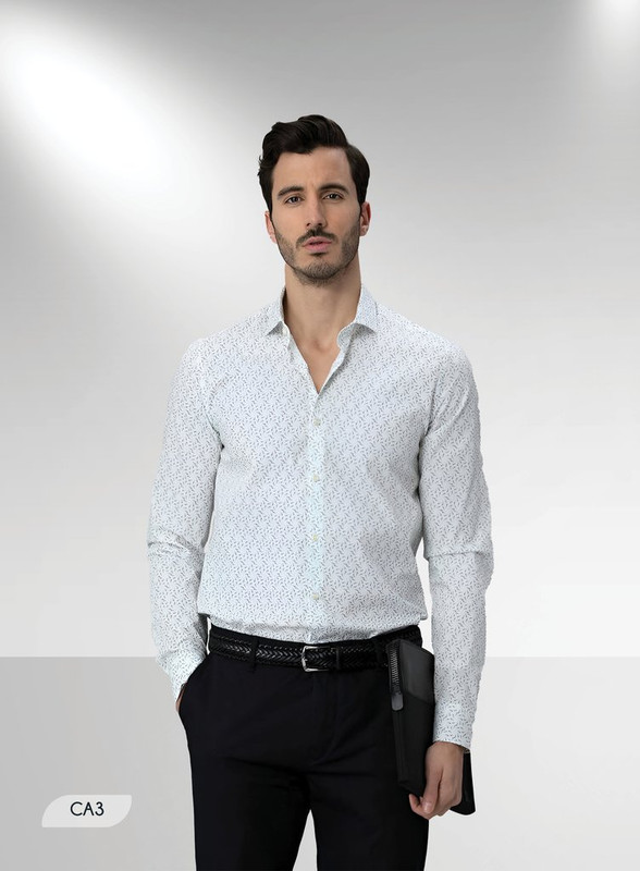 Camisa de Cuello Mao