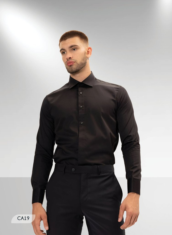[CA19] Camisa con Puño Francés Formal